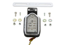 Load image into Gallery viewer, Chrome Mini Tombstone Tail Lamp with Bracket