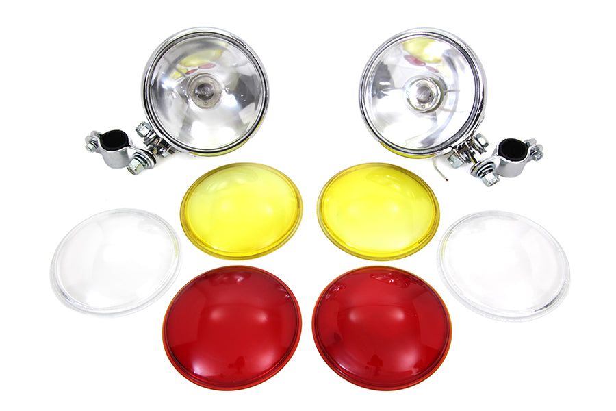 Chrome Spotlamp Set