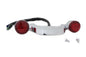 Chrome FLTRX Rear Turn Signal Bar Kit