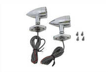 Load image into Gallery viewer, Turn Signal Set Bullet Amber with Mount Base