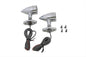 Turn Signal Set Bullet Amber with Mount Base