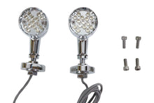 Load image into Gallery viewer, Turn Signal Set Bullet Amber with Mount Base