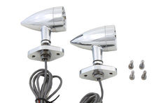 Load image into Gallery viewer, Turn Signal Set Bullet Amber with Mount Base