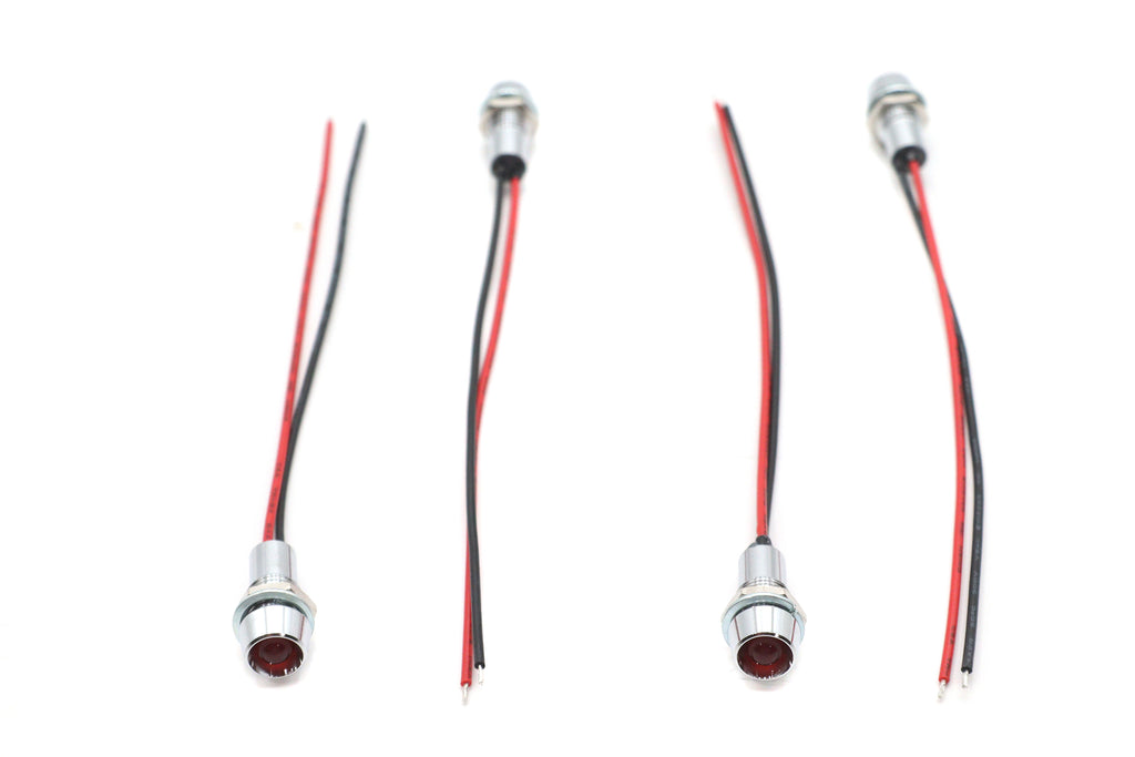 LED Indicator Lamp Set Red