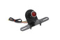 Black 1 inch Round Tail Lamp