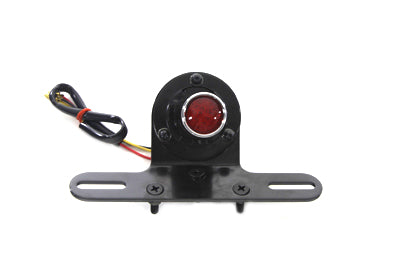 Black 1 inch Round Tail Lamp