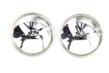 Load image into Gallery viewer, Clear 4-1/2 inch 12 Volt Sealed Beam Spotlamp Bulb Set