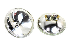 Load image into Gallery viewer, Clear 4-1/2 inch 12 Volt Sealed Beam Spotlamp Bulb Set