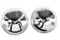 Clear 4-1/2 inch 12 Volt Sealed Beam Spotlamp Bulb Set