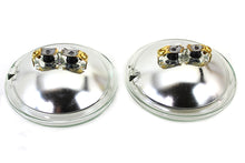 Load image into Gallery viewer, Clear 4-1/2 inch 12 Volt Sealed Beam Spotlamp Bulb Set