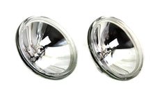 Load image into Gallery viewer, Clear 4-1/2 inch 12 Volt Sealed Beam Spotlamp Bulb Set