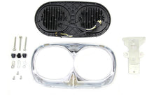 Load image into Gallery viewer, Chrome Dual LED Headlamp Unit