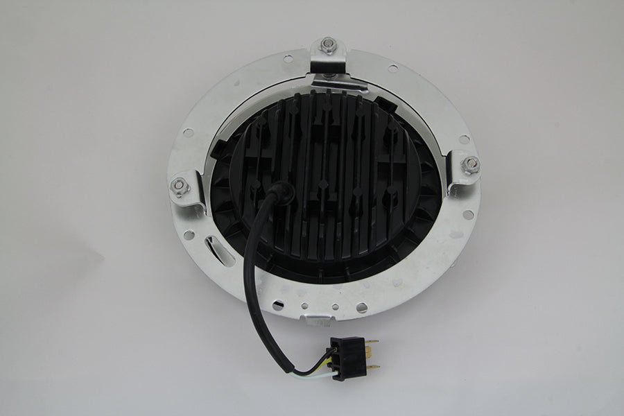 7 inch LED Headlamp Assembly Gloss Black