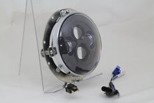 Load image into Gallery viewer, 7 inch LED Headlamp Assembly Gloss Black