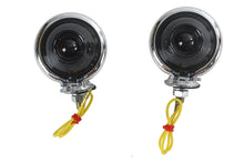 Load image into Gallery viewer, Chrome Turn Signal Set Bullet with Smoked Lens