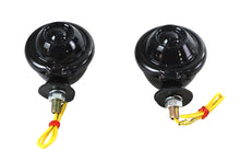 Load image into Gallery viewer, Black Turn Signal Set Bullet with Smoked Lens