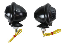 Load image into Gallery viewer, Black Turn Signal Set Bullet with Smoked Lens