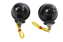 Load image into Gallery viewer, Black Turn Signal Set Bullet with Smoked Lens