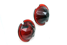 Load image into Gallery viewer, Tail Lamp Glass Lens Set Faceted Red