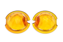 Load image into Gallery viewer, Tail Lamp Lens Set Faceted Amber