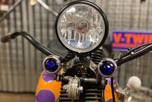 Load image into Gallery viewer, Blue Faceted Tail Lamp Lens Set