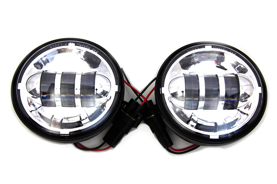 4-1/2 inch LED Spotlamp Assembly Chrome
