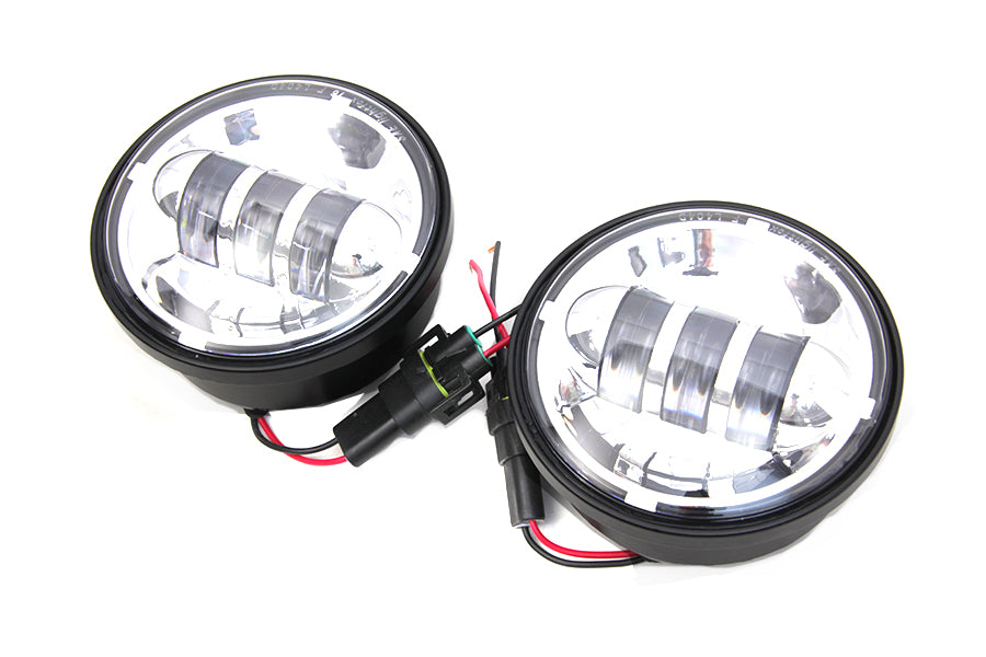 4-1/2 inch LED Spotlamp Assembly Chrome