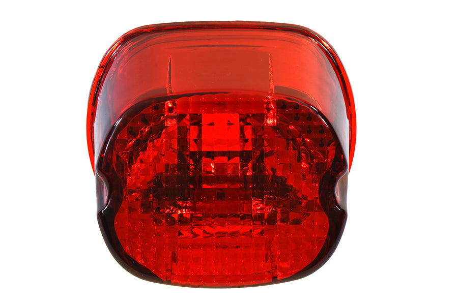 Tail Lamp Lens Laydown Style Red