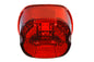 Tail Lamp Lens Laydown Style Red