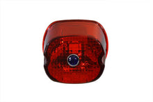 Load image into Gallery viewer, Tail Lamp Lens Laydown Style Red with Blue Dot