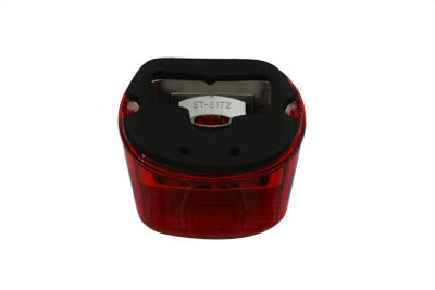 Tail Lamp Lens Laydown Style Red