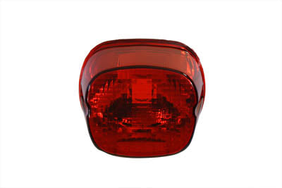 Tail Lamp Lens Laydown Style Red