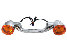 Load image into Gallery viewer, Chrome Revox Turn Signal Bar with Lamps
