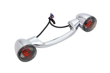 Load image into Gallery viewer, Chrome Steel Revox Turn Signal Bar with Lamps