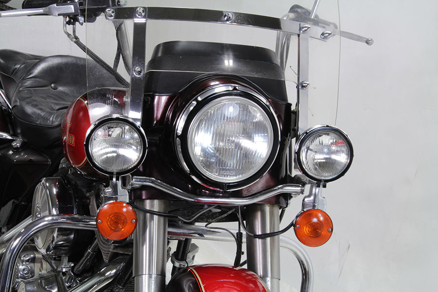 Billet Spotlamp Trim Set Black