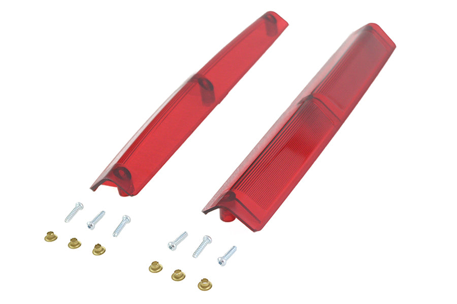 Tour Pak Red Side Marker Lamp Lens Set