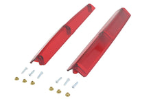 Load image into Gallery viewer, Tour Pak Red Side Marker Lamp Lens Set