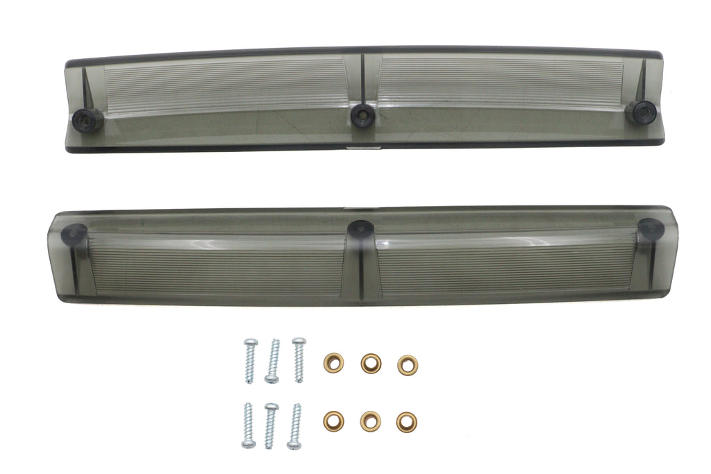 Tour Pak Side Smoked Marker Lamp Lens Set