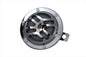 Round Horn 12 Volt Chrome 4 inch