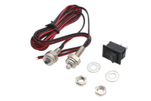 Load image into Gallery viewer, License Plate Frame Mounting Bolt Set with Green LEDS