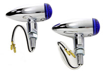 Load image into Gallery viewer, Mini LED Bullet Blue Lens Marker Lamp Set