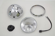 Load image into Gallery viewer, 7 inch Round Chrome Vintage Style Headlamp