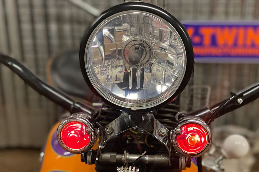 Replica Guide Bullet Turn Signal Set Front