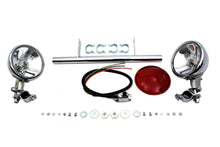 Load image into Gallery viewer, Chrome Spring Fork Spotlamp Kit
