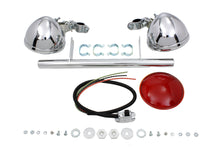 Load image into Gallery viewer, Chrome Spring Fork Spotlamp Kit
