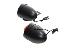 Load image into Gallery viewer, Black Replica Red Bullet Marker Lamp Set