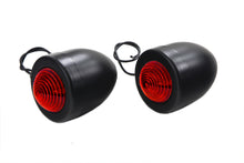 Load image into Gallery viewer, Black Bullet Marker Lamp Red Single Filament