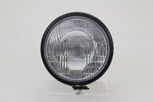 Load image into Gallery viewer, 5-3/4 inch Round Stock Type Black Headlamp