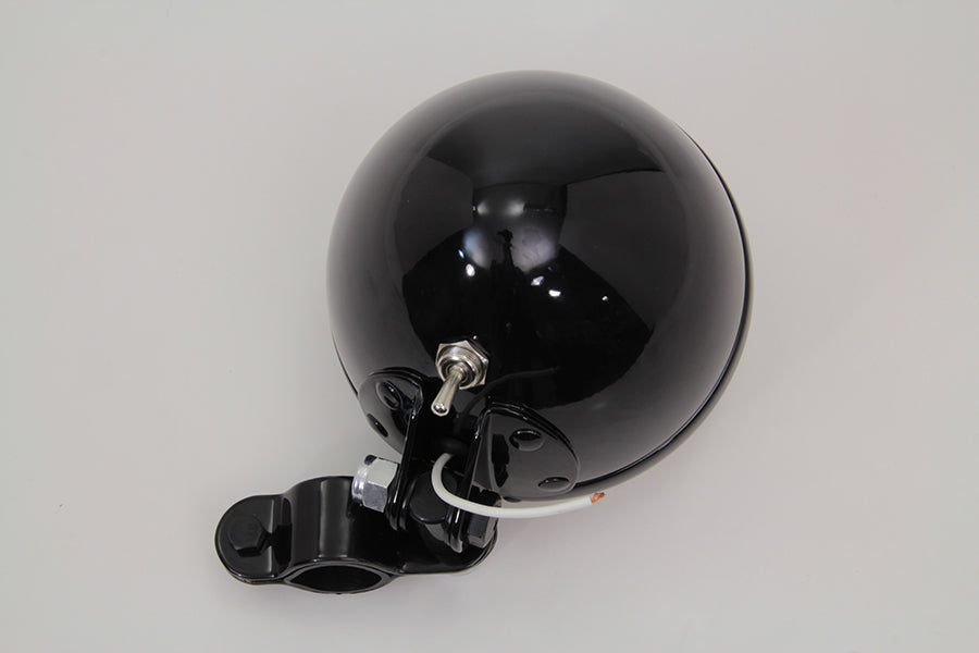 Black Spotlamp Assembly with Bulb