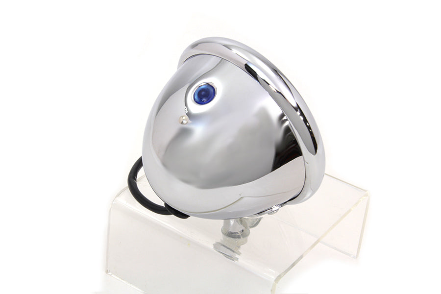 Chrome 4-1/2 inch Spotlamp Assembly